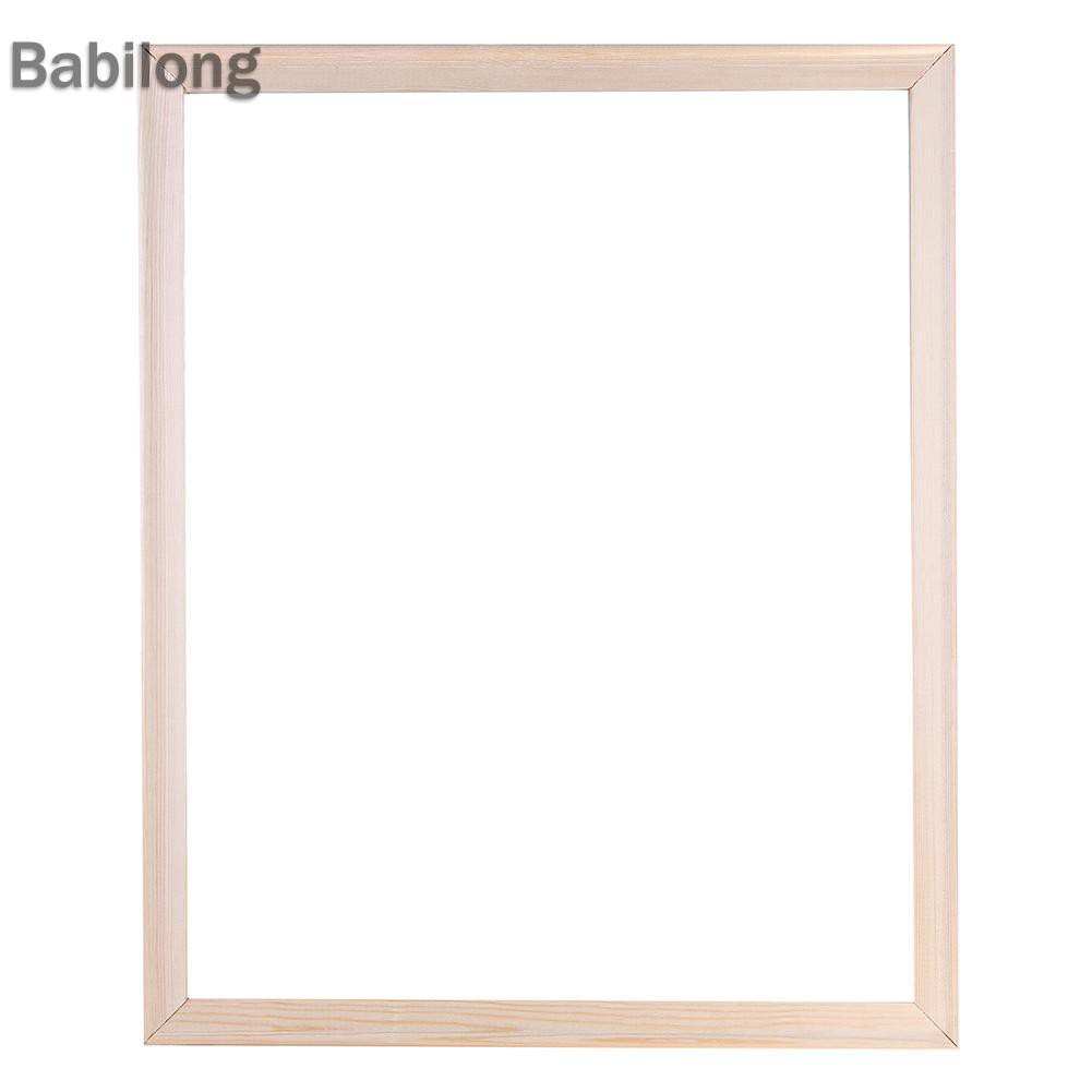 (Hàng Mới Về) Khung Gỗ Vẽ Tranh Sơn Dầu Trên Vải Canvas Diy