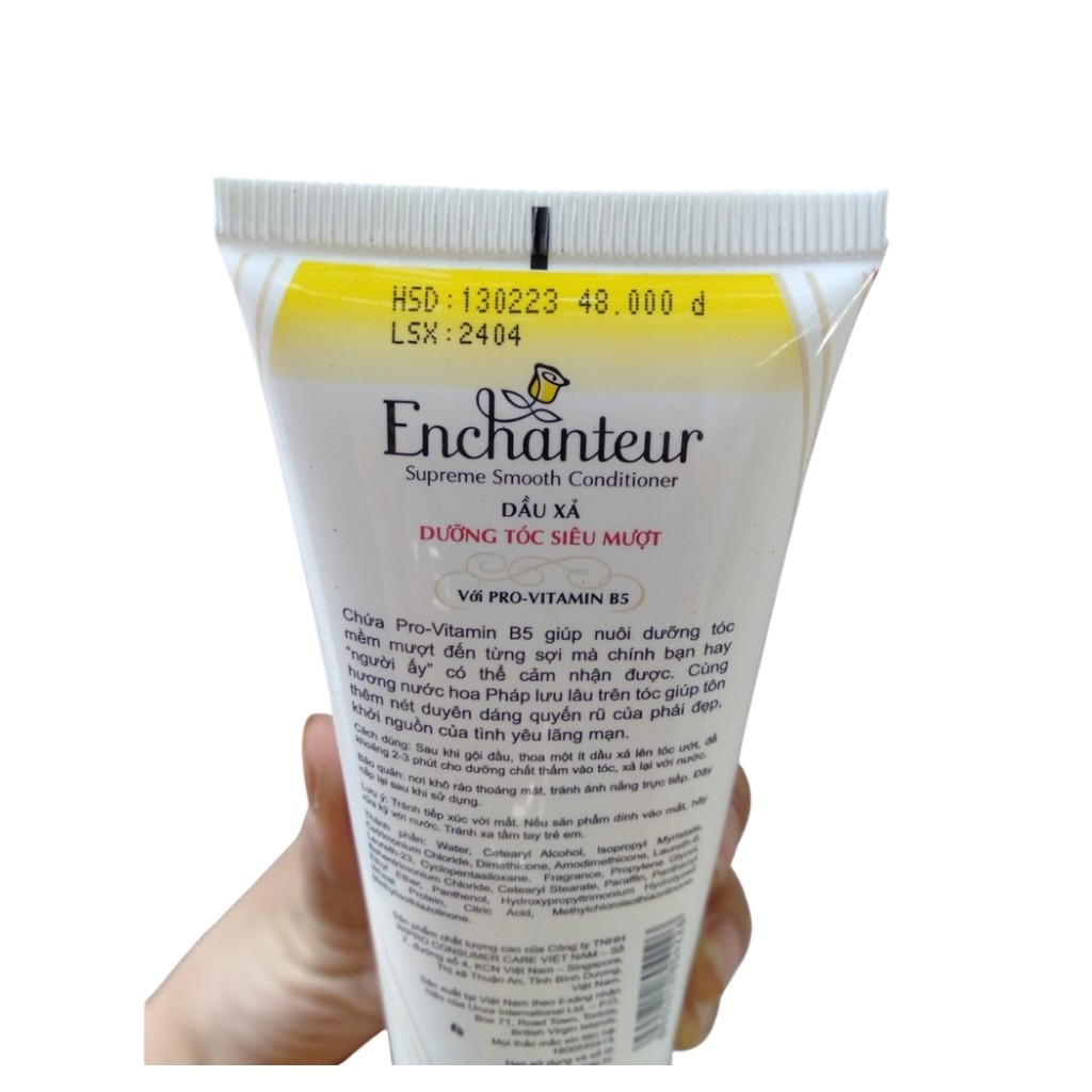 Dầu Xả Dưỡng Tóc Siêu Mượt Enchantuer Charming (170g)