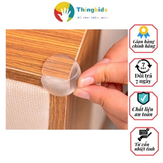 Combo 04 miếng bịt góc bàn silicol - Thingkids