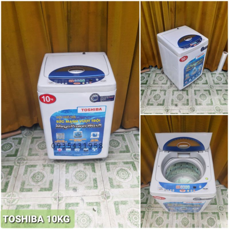 máy giặt toshiba 10kg qua sử dụng