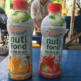 Sữa trái cây nutifood 1 thùng 24 chai tặng 4 chai