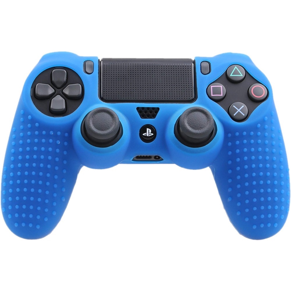 Vỏ bọc silicon Gel họa tiết chấm bi cho bộ điều khiển Sony PS4 Dualshock 4