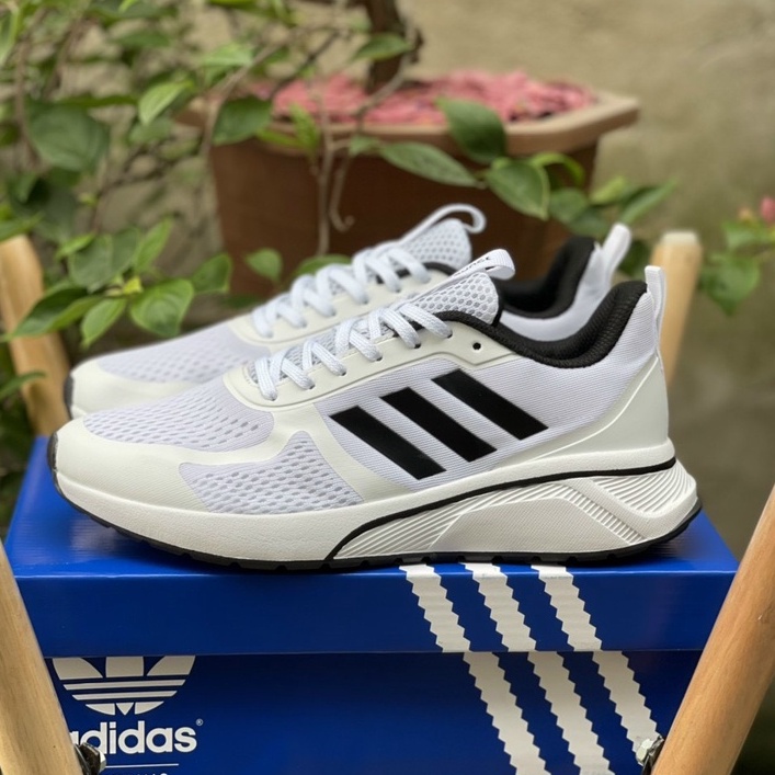 Giày Nam Thể Thao Chạy Bộ Sneakers Anpha Bounce Full 4 Màu Trắng Đen Xám 2022 Cho Nam