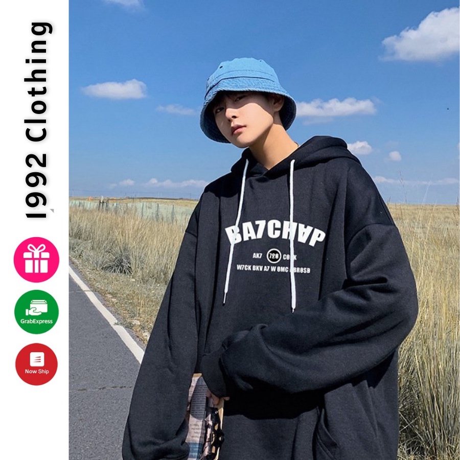 Áo khoác hoodie  Áo khoác nỉ nam nữ đẹp form rộng Unisex chất nỉ ngoại 2 lớp dày dặn - 1992 Clothing