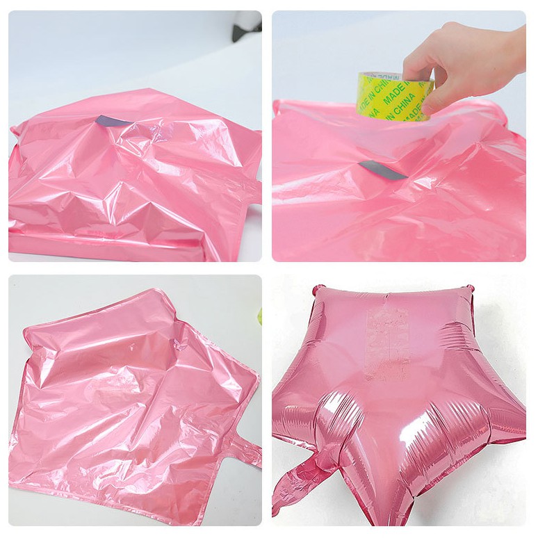 Set Bong Bóng Trang Trí Sinh Nhật Hình Heo Peppa Dễ Thương Có Kèm Bơm – Dumi Shop