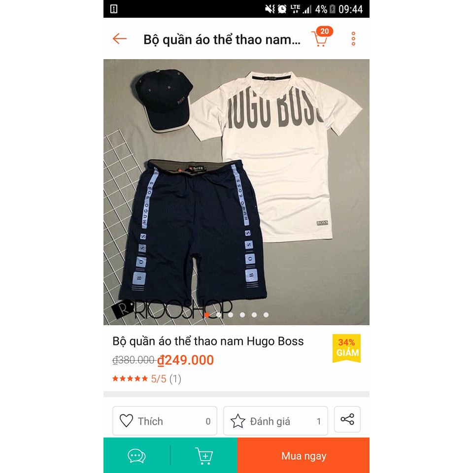 Video thật - Bộ thể thao HB CỔ TRÒN NAM VNXK | BigBuy360 - bigbuy360.vn