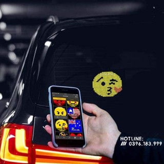 [Giảm giá]  MÀN HÌNH CẢM XÚC EMOJI DISPLAY CAR TRÊN Ô TÔ ĐIỀU KHIỂN QUA ĐIỆN THOẠI mới 2020