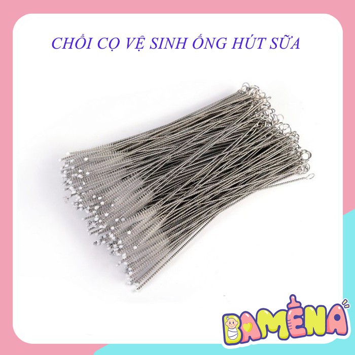 Chổi cọ rửa vệ sinh ống hút bình tập uống cho bé AD37