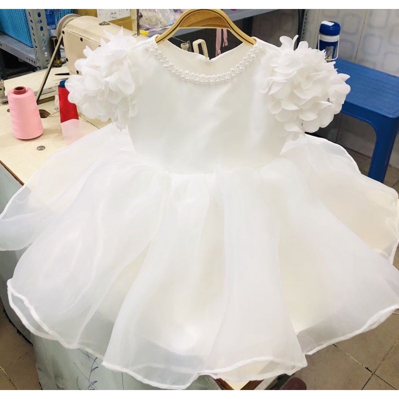 🌼🌼Đầm Công Chúa Thiết Kế ❤️🌸tay hoa siêu xinh👗dáng phồng xoè tự nhiên💎💞 💎Váy đầm siêu xinh cho bé iu🌼❤️