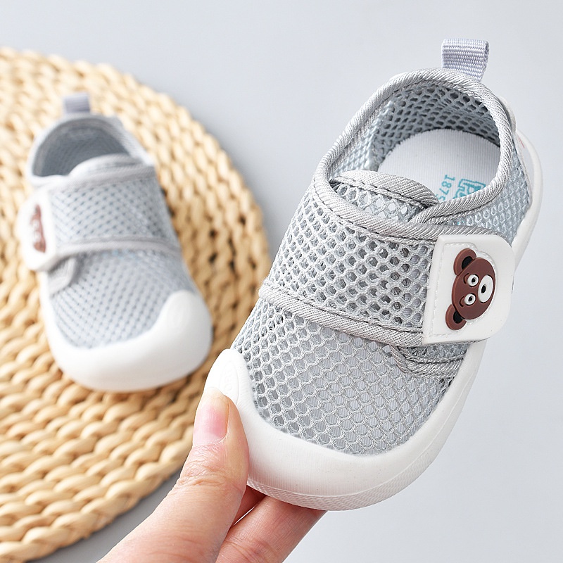 Xăng đan Thể Thao Phối Lưới Siêu Nhẹ Thời Trang Mùa Hè Dành Cho Bé 0-3 Tuổi