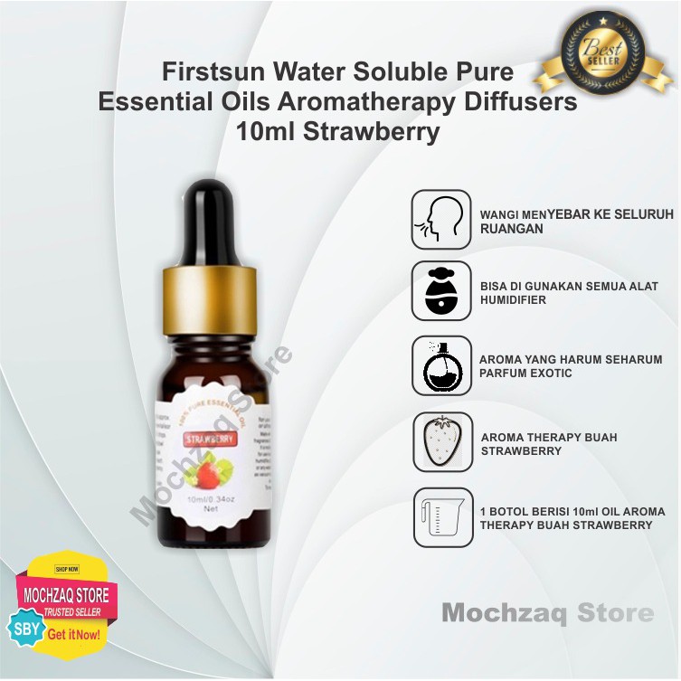 (Hàng Mới Về) Tinh Dầu Hương Dâu Tây Firstsun 10ml