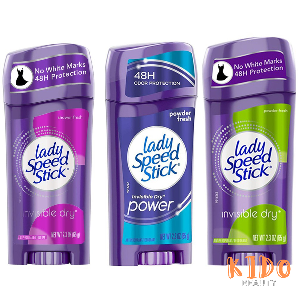 Lăn khử mùi nữ LADY SPEED STICK Power Fresh 65g Lăn nách nữ ngăn mồ hôi