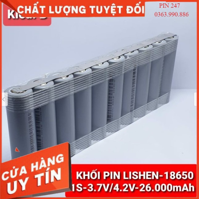 Hàn khối cell pin lishen 18650 2000, 2500, 2800, 3100 mah theo yêu cầu, pin máy khoan máy bắn vít, sạc dự phòng