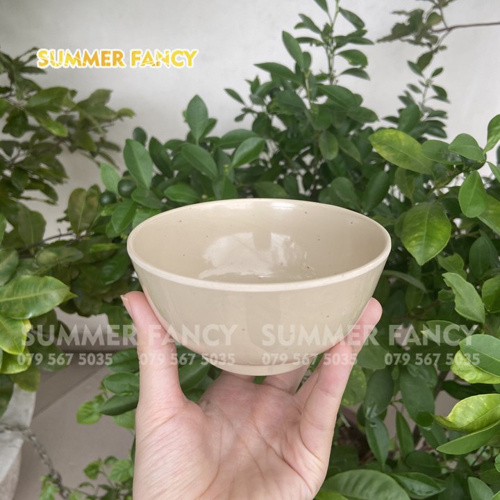 Chén 11.2 x 5.4 cm nhựa ăn cơm đen đỏ, nâu RẺ sang trọng / bát cơm - plastic small bowl NT-CTR