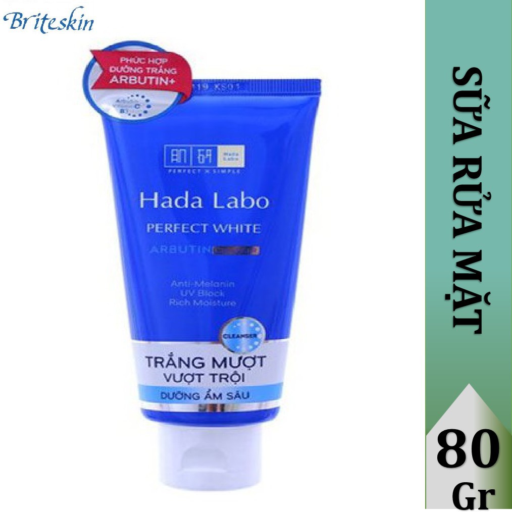 Dòng Sữa Rửa Mặt Dưỡng Da Nhật Bản Hada Labo (Tuyp 80g) | BigBuy360 - bigbuy360.vn