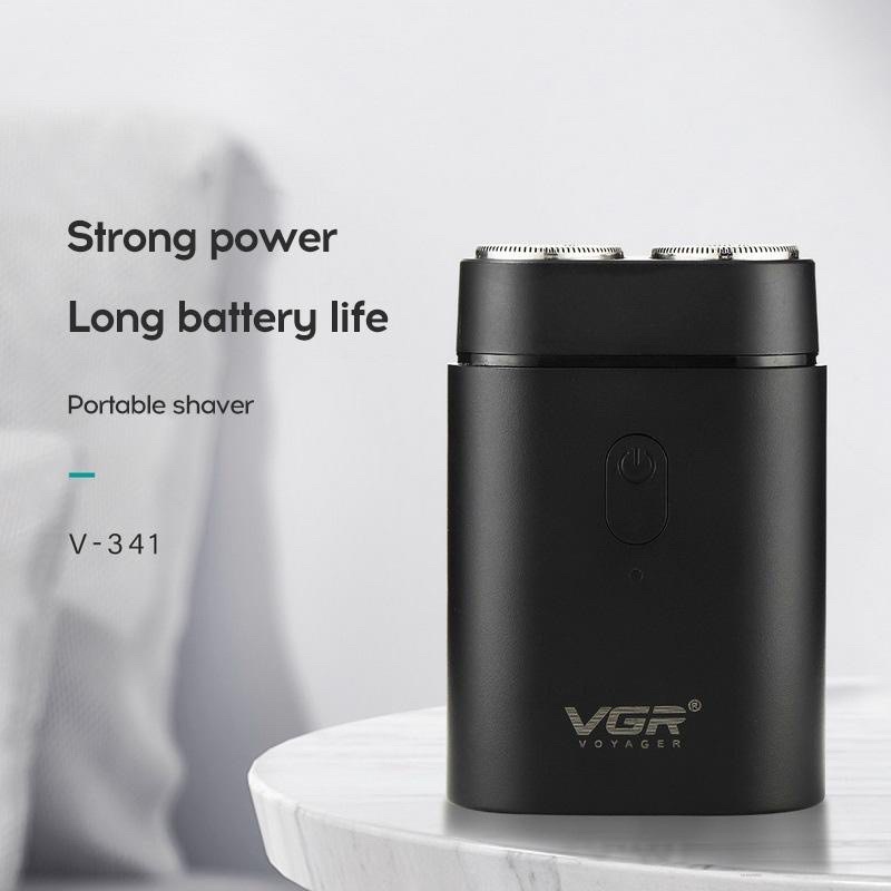 máy cạo râu mini công suất lớn VGR V341 sạc usb tiện lợi
