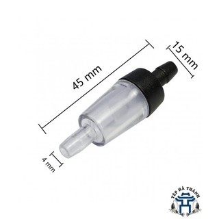 Van 1 chiều CO2, Oxy nhựa Cho Bể Cá Cảnh, Bể Thủy Sinh