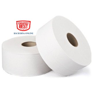 Giấy vệ sinh công nghiệp, cuộn to 700g