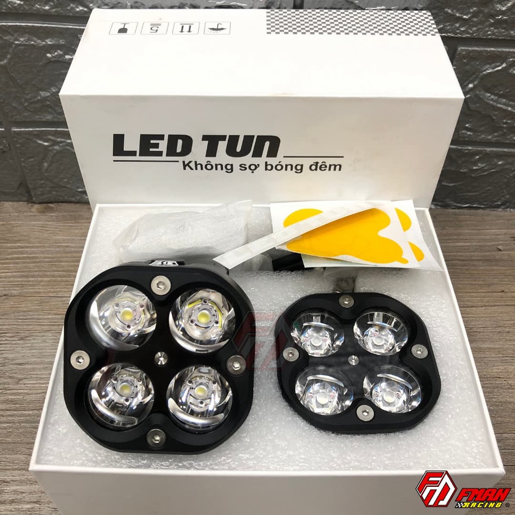 ĐÈN TRỢ SÁNG LED TUN 40X VUÔNG CHÍNH HÃNG