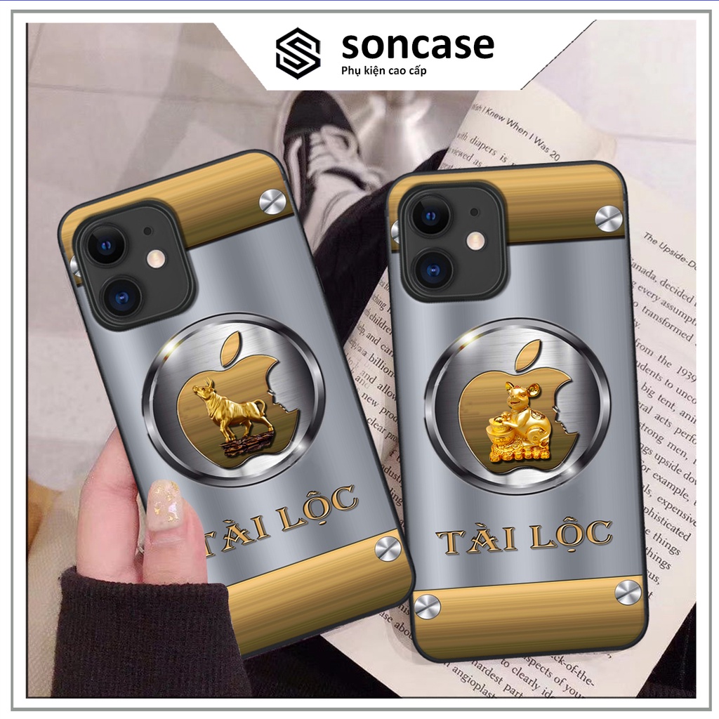 ỐP LƯNG IPHONE 11/11PRO/11PROMAX ỐP IN HÌNH 12 CON GIÁP MẪU TÀI LỘC MỚI NHẤT SÔNSTORE68