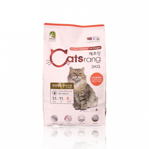 [HÀNG CHUẨN] Thức ăn cho mèo mọi lứa tuổi Catsrang 3kg