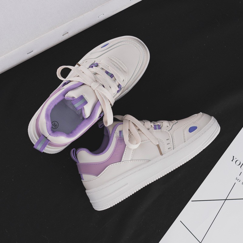 Giày Thể Thao Da Thời Trang Mùa Xuân Dành Cho Nữ 2021 | BigBuy360 - bigbuy360.vn