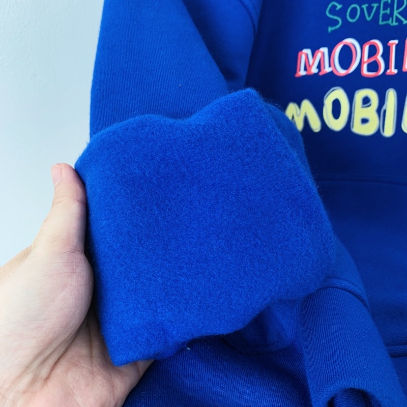Áo hoodie nỉ bông unisex Homies liền mũ có túi in hình MOBI | BigBuy360 - bigbuy360.vn