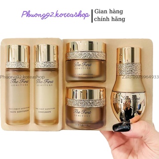 Set mĩ phẩm OHui The first Geniture Special Gift Set 5sp