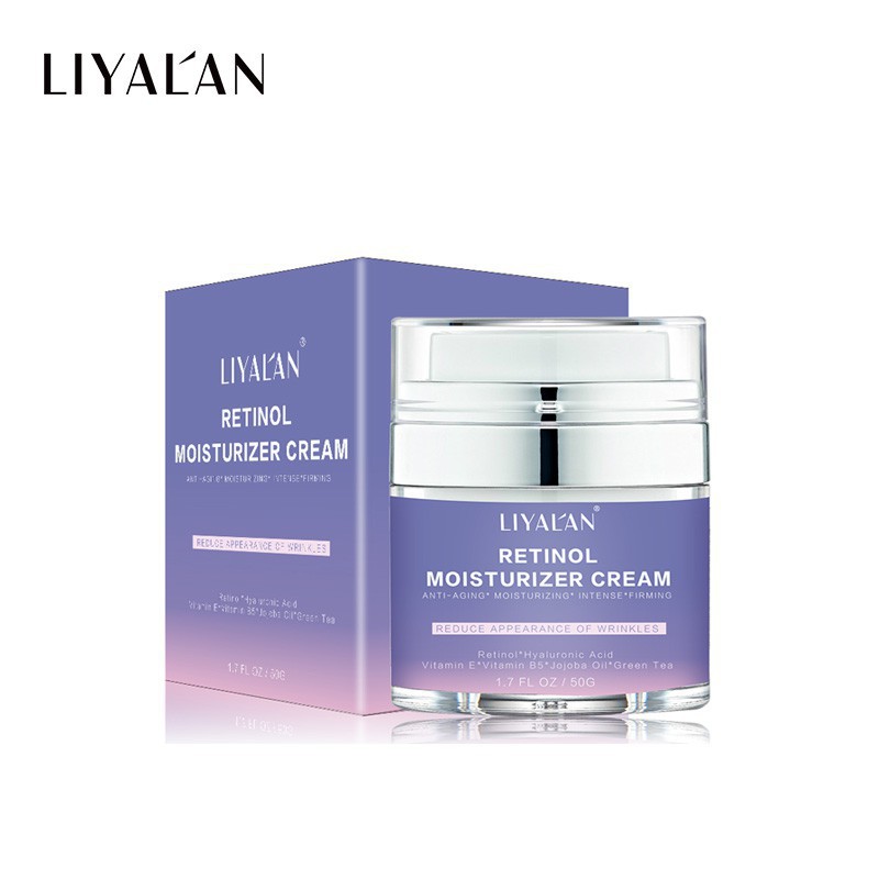 Kem Dưỡng Ẩm LIYAL'AN 50g Từ Retinol Hữu Cơ Tự Nhiên Chống Lão Hóa Cho Làn Da Phụ Nữ | BigBuy360 - bigbuy360.vn