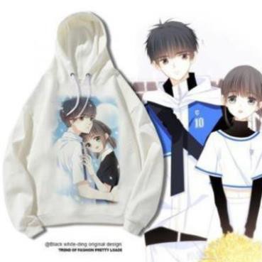 ( SALE SỐC ) Áo Hoodie Truyện Tranh Manhua Con Tim Rung Động