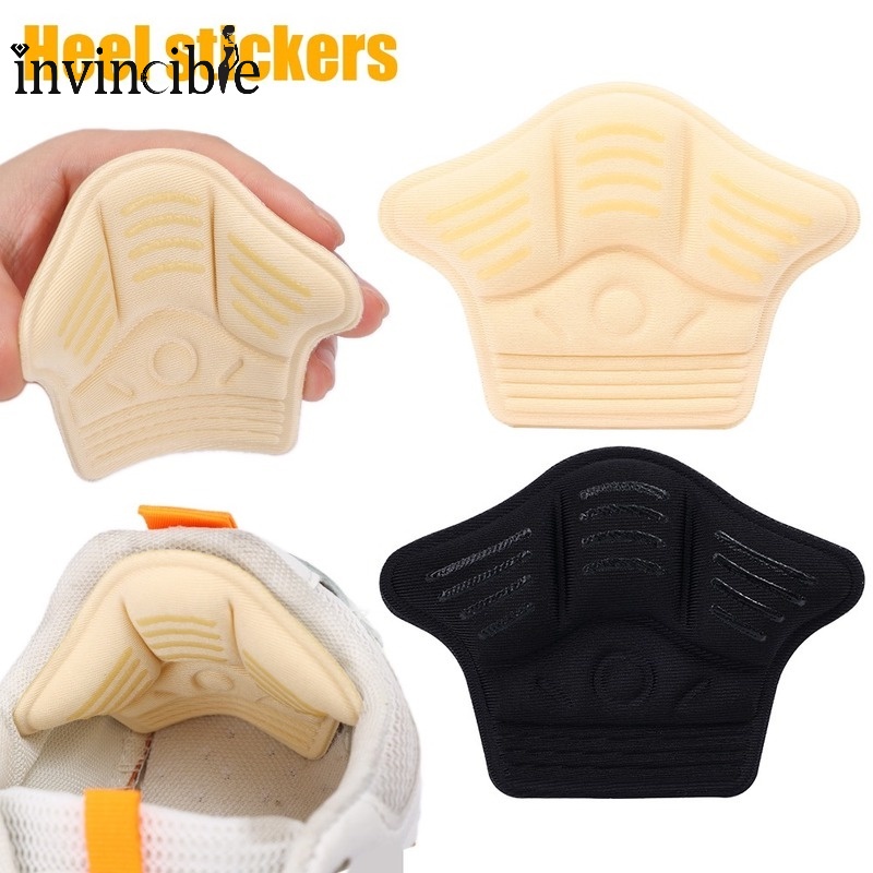 1 Cặp Miếng Lót Gót Giày Chống Mòn Giảm Đau Có Thể Điều Chỉnh Thoải Mái
