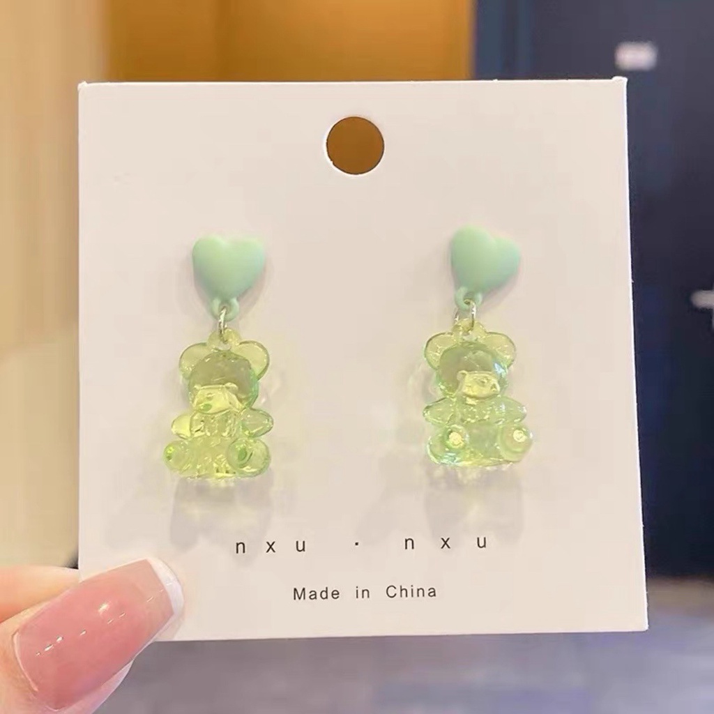 Khuyên Tai Kim Bạc Phong Cách Thời Trang Hàn Quốc Đơn Giản Cho Nữ