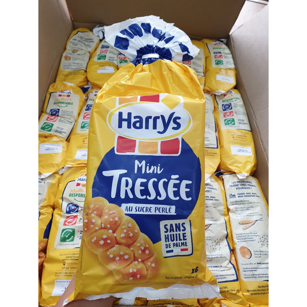 [Date mới nhất] Bánh mì hoa cúc Harrys Brioche Tressée 210 MẪU MỚI - Bánh ngọt Harrys Brioche Tressée