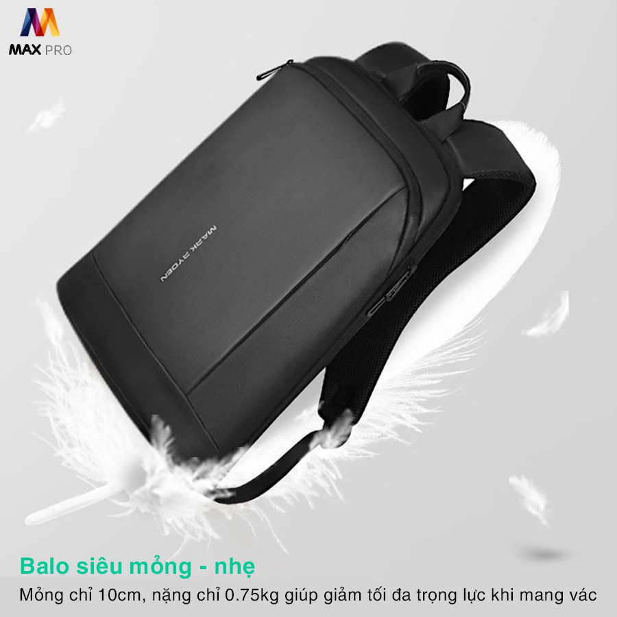 Balo nam siêu mỏng nhẹ Mark Ryden – SLIM
