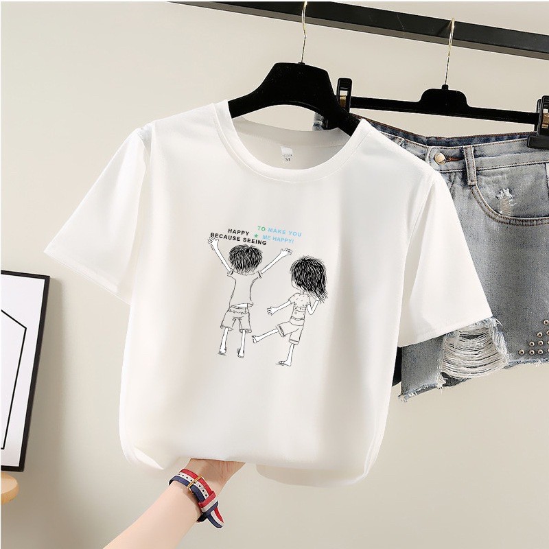 [Jamela Store] Áo thun co dãn in 3D cổ tròn