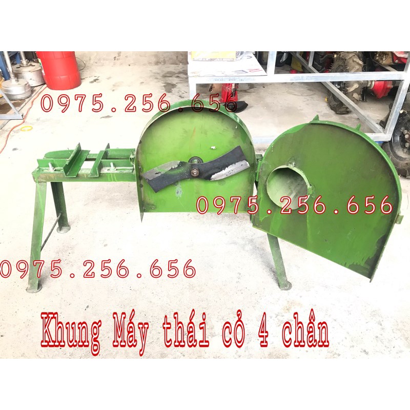 Khung Máy Thái Cỏ 4 Chân Cua Roa máy thái chuối máy thái rau