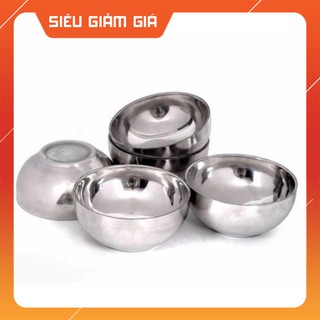 cung cấp sỉ lẻ Bát Inox 2 Lớp Chơn Cách Nhiệt đủ kích cỡ hàng  chuẩn đẹp dễ dùng