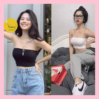 Áo crotpop quây nữ không dây VENUS áo thun ôm dáng quây tăm hot