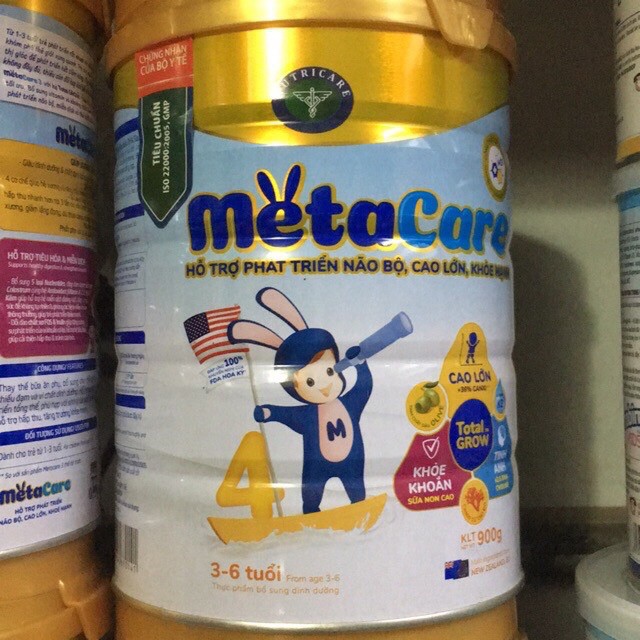 Sữa MetaCare 900g Số 3,4