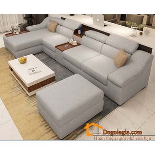 Phòng khách đẳng cấp với sofa nỉ sang trọng lg-sf106