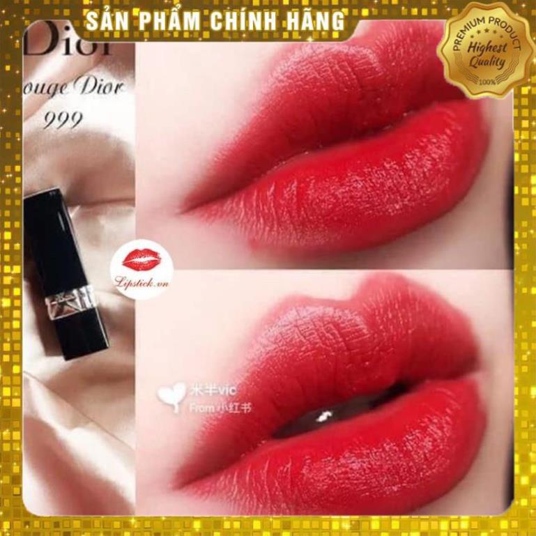 Son Dior Velvet 999 l Đỏ Tươi MỚI NHẤT hành chính hãng | BigBuy360 - bigbuy360.vn