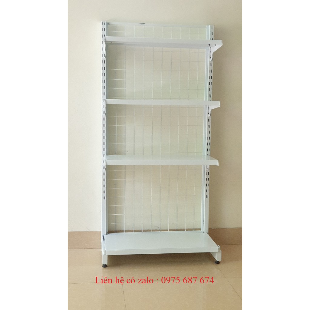 Kệ Để Đồ Đa Năng  Sơn trắng tĩnh điện 3 lớp an toàn, Giá để đồ nặng nhà bếp Dài 70cm, rộng 40cm, cao 150cm gồm 4 tầng