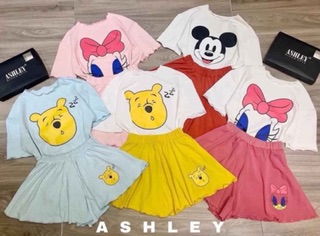 [HINH + VIDEO THAT] Bộ cotton mặc nhà siêu xinh