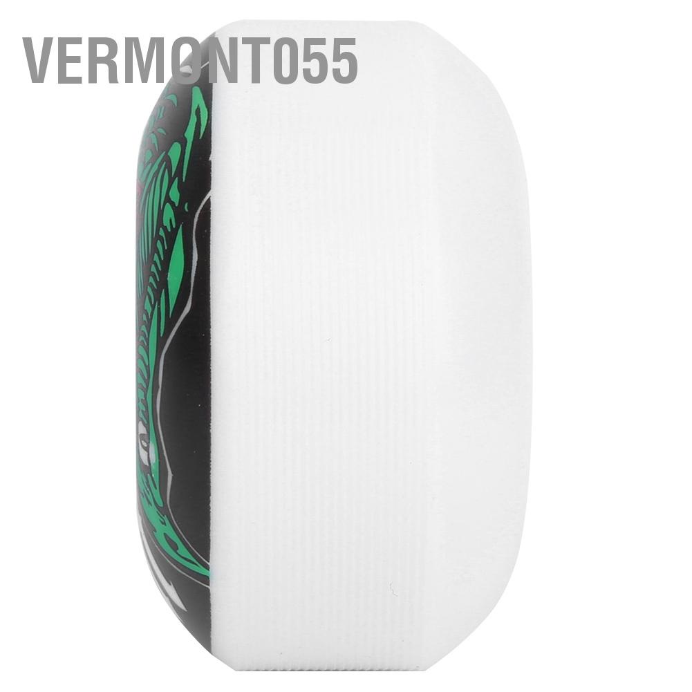 Có thể bán buôn 4 chiếc 54*32MM PU Road Skate Dài Bảng Bánh Xe Bánh Xe Ván Trượt Cao Cấp Vermont055 Hàng giao ngay