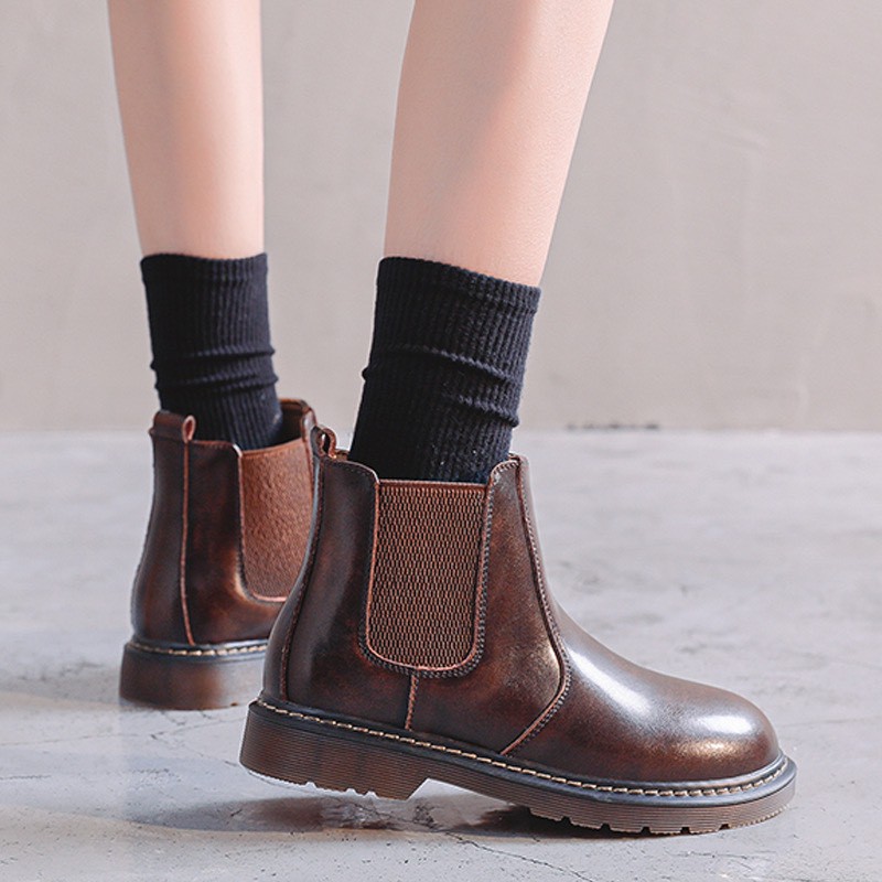 Chelsea boots - Boots da bò nữ