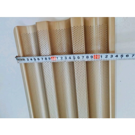 Khay nướng bánh mì 3 rãnh 38,5x24cm, hàng dày