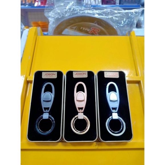 Móc chìa khoá ô tô titan Jobon chính hãng [FS]