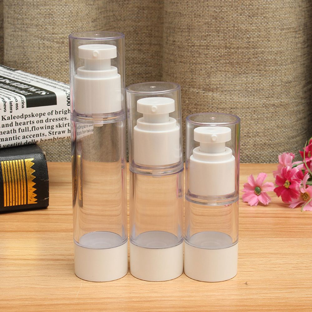 [Hàng mới về] Chai nhựa đầu bơm hút chân không mini tiện dụng khi đi du lịch