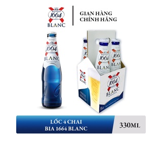 Lốc 4 chai bia Kronenbourg 1664 Blanc 330mlx4