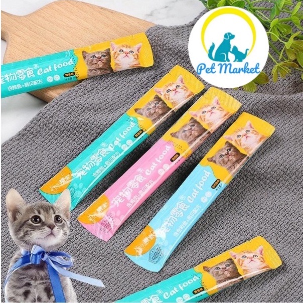 SÚP THƯỞNG DINH DƯỠNG CAT FOOD (Liebao) CHO MÈO 15g